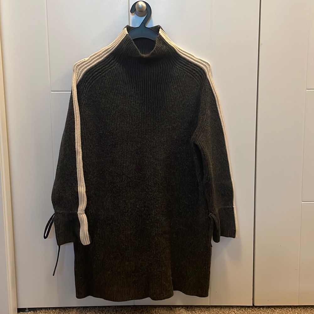 Grey long sweater